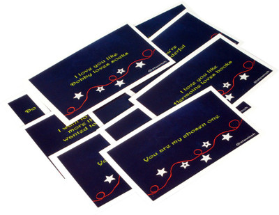 

STAWNCH 12 HARRY POTTER REASONS WHY I LOVE YOU[SET OF 12 CARDS SIZE 4" X 3.5"] Greeting Card(Black, Pack of 1)