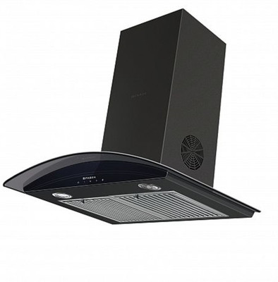 Faber Feel Plus SS TC LTW 60 Kitchen Chimney Wall Mounted Chimney(Black 1000 CMH)