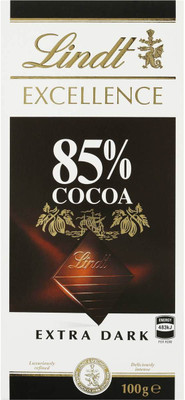 

Lindt 85% Cocoa Dark Chocolate 100g Bars(100 g)