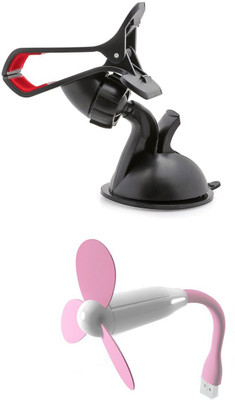 

MINIFOX USB FAN, MOBILE HOLDER Combo Set