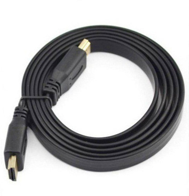 TECHNIGENT 3 M FLAT M TO M 1.4 Version HDMI Cable (Black)HDTV, Blu-Ray, Set Top Box, camcorder, DVD, TV, VCR HDMI Cable(Black) available at flipkart for Rs.419