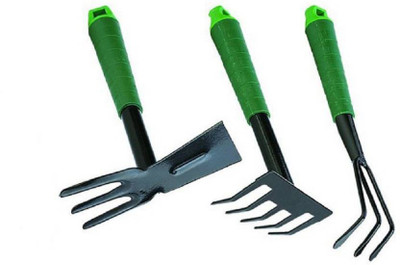 

Sukot Garden Tool Set Gardening Rake, Garden Hoe, 3PCs Set Garden Tool Kit(3 Tools)