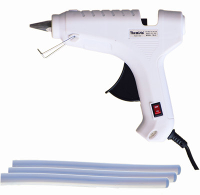 

ApTechDeals Hot Melt Glue Gun 40 Watt With On Off Switch & With 3 Hot Melt Glue Sticks APB-W40T03 Standard Temperature Corded Glue Gun(11 mm)