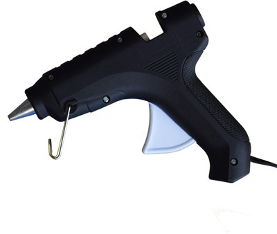 

THEMISTO Hot Melt Glue Gun 40 Watt With On Off Switch & With 3 White Milky Hot Melt Glue Sticks THC-BLK40M03 Standard Temperature Corded Glue Gun(11 mm)
