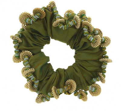 

Anuradha Art Jewellery Rubber Band Rubber Band(Green)