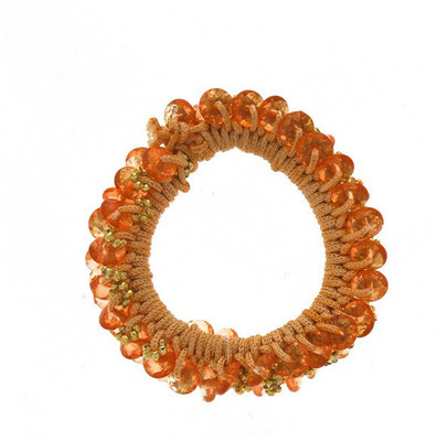 

Anuradha Art Jewellery Rubber Band Rubber Band(Orange)