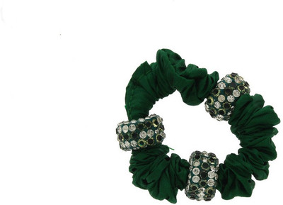 

Anuradha Art Jewellery Rubber Band Rubber Band(Green)