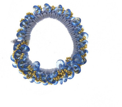

Anuradha Art Jewellery Rubber Band Rubber Band(Blue)