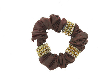 

Anuradha Art Jewellery Rubber Band Rubber Band(Brown)