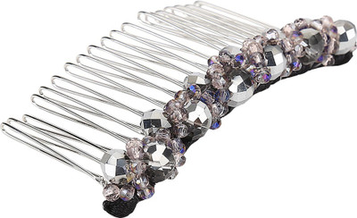 

Hair Drama Company Multicolour Stones Comb for Women and Girls Hair Pin(Multicolor)