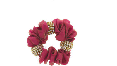 

Anuradha Art Jewellery Rubber Band Rubber Band(Pink)