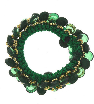 

Anuradha Art Jewellery Rubber Band Rubber Band(Green)