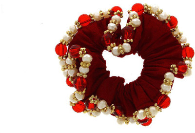

Anuradha Art Jewellery Rubber Band Rubber Band(Red)