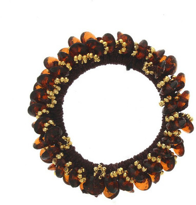 

Anuradha Art Jewellery Rubber Band Rubber Band(Brown)