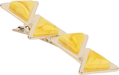 

Hair Drama Company Geometric Hair Clip(Yellow)