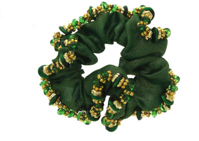 

Anuradha Art Jewellery Rubber Band Rubber Band(Green)