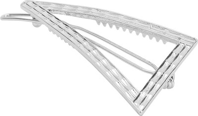 

Hair Drama Company Triangular Hair Clip(Silver)