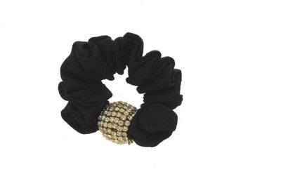 Anuradha Art Jewellery Rubber Band Rubber Band(Black)