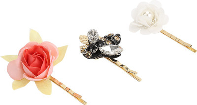 

Hair Drama Company Flower Bugs Pins for Women and Girls Hair Pin(Multicolor)