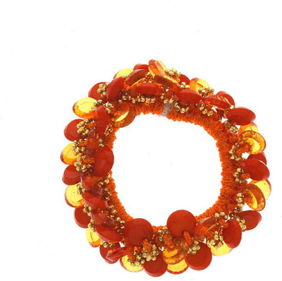 

Anuradha Art Jewellery Rubber Band Rubber Band(Orange)