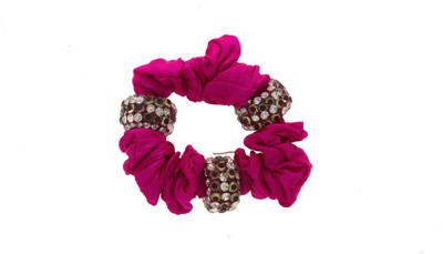 

Anuradha Art Jewellery Rubber Band Rubber Band(Pink)