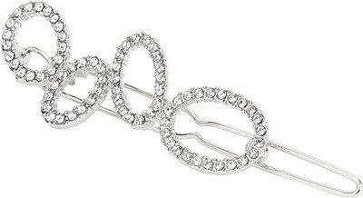 

Hair Drama Company Silver Streak Hair Pin for Women and Girls Hair Pin(Silver)