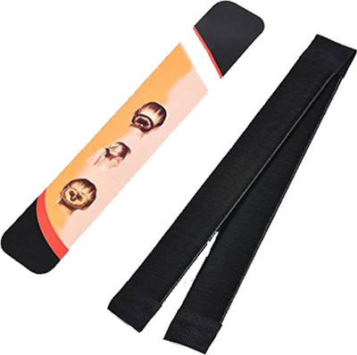 

DALUCI Hair Styling Donut Bun Maker French Twist Magic Tool Head Band(Black)