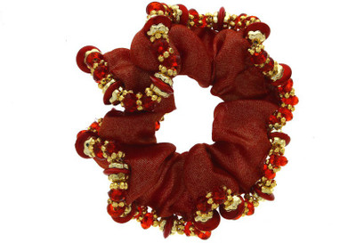 

Anuradha Art Jewellery Rubber Band Rubber Band(Red)