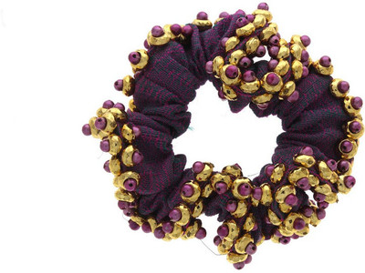 

Anuradha Art Jewellery Rubber Band Rubber Band(Purple)