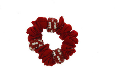 

Anuradha Art Jewellery Rubber Band Rubber Band(Red)