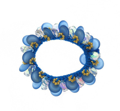 

Anuradha Art Jewellery Rubber Band Rubber Band(Blue)
