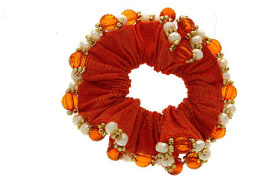 

Anuradha Art Jewellery Rubber Band Rubber Band(Orange)