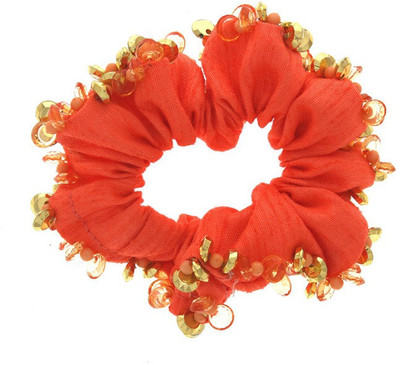

Anuradha Art Jewellery Rubber Band Rubber Band(Orange)