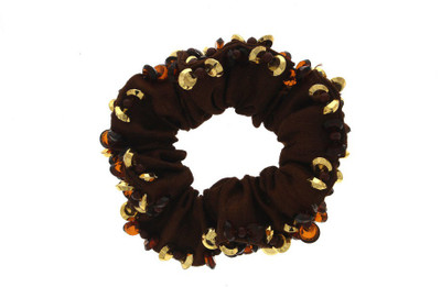 

Anuradha Art Jewellery Rubber Band Rubber Band(Brown)