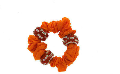 

Anuradha Art Jewellery Rubber Band Rubber Band(Orange)