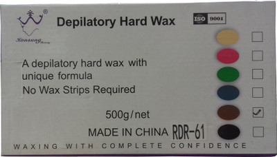 

Beauty Studio Depilatory Hard Wax - DARK CHOCOLATE Wax(500 g)