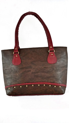 

VISHIN Hand-held Bag(Brown)