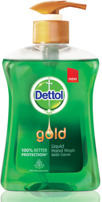 

Dettol Gold Daily Clean Hand Wash(250 ml, Pump Dispenser)