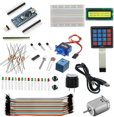 

Adraxx New Electronic Components Project The Arduino Starter Kit-3(Multicolor)