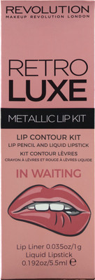 

Makeup Revolution Retro Luxe Kits Metallic(In Waiting, 5.5 ml)