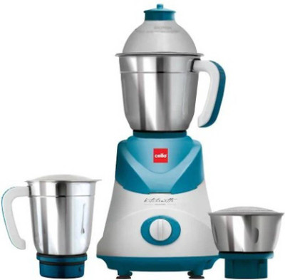 

Cello Swift 500 W Mixer Grinder 500 W Mixer Grinder(Blue, 3 Jars)