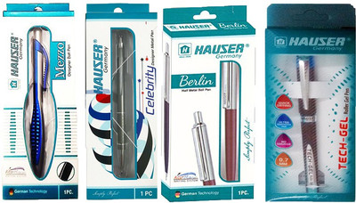 

HAUSER GERMANY CELEBRITY+MEZZO+TECH-GEL ROLLER+BERLIN Ball Pen