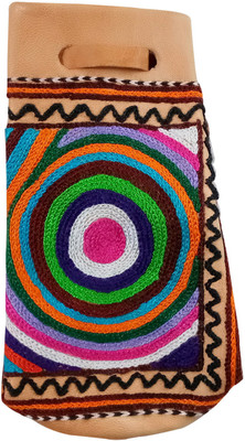 

India Meets India 091BLPC00002 Mobile Pouch(Brown)