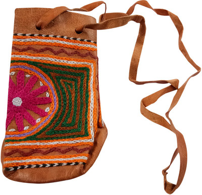 

India Meets India 091BLPC00008 Mobile Pouch(Brown)