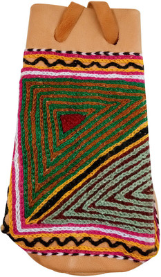 

India Meets India 091BLPC00003 Mobile Pouch(Brown)