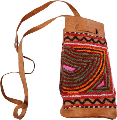 

India Meets India 091BLPC00011 Mobile Pouch(Brown)