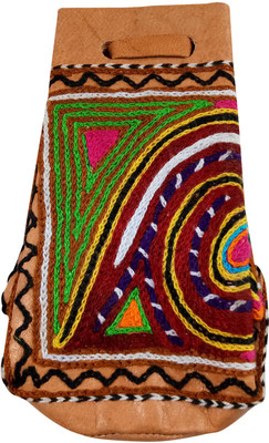 

India Meets India 091BLPC00009 Mobile Pouch(Brown)