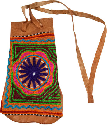 

India Meets India 091BLPC00006 Mobile Pouch(Brown)