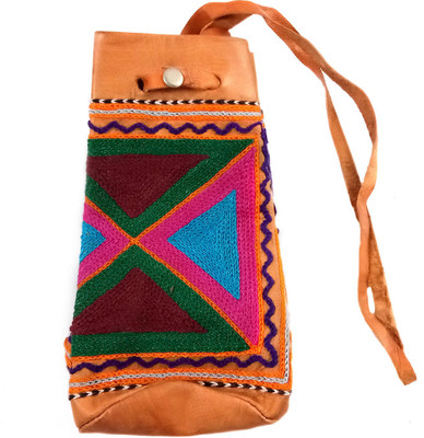 

India Meets India 091BLPC00001 Mobile Pouch(Brown)