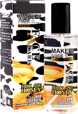 

One Personal Care Make up Fixer & Moisturizing Face Care | Milk, Honey & Collagen Primer - 200 ml(Transparent)